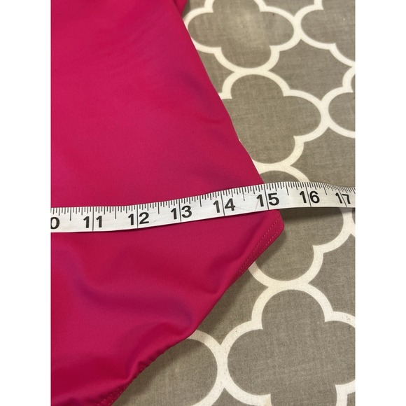 Land's End Women's Pink One Piece Swimsuit Modest Size 8 - Picture 12 of 12